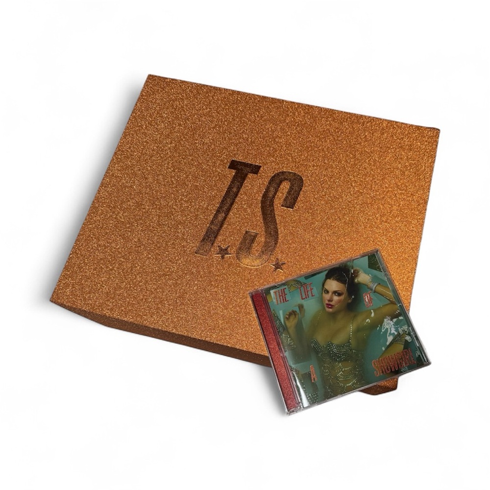 Taylor Swift The Life Of A Showgirl Cardigan Box & CD